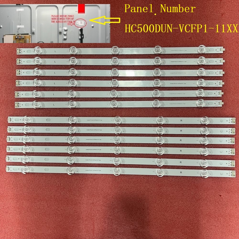 50LN POLA 2.0 50 R L AGF78182801 HC500DUN-VCFP1-11XX_LGD LED STRIP set